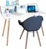 Kinderschreibtisch Computertisch Schulschreibtisch 120 cm Produktbild-Vorschau 2