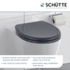 SCHÜTTE Sedile per wc in Duroplast ANTHRAZIT, sedile per wc Anteprima dell’immagine prodotto 2