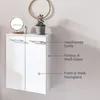 Verona Hängender Doppel Midischrank  Premium Badmöbel  Produktbild-Vorschau 4