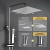 JOHO Regendusche Duschset mit Duscharmatur Komplettset- Produktbild-Vorschau 3