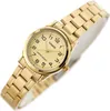 A close-up, angled shot of a gold-colored Casio watch against a white background. Produktbild-Vorschau