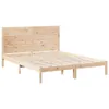 vidaXL Letto in legno massiccio extra lungo senza materasso Anteprima dell’immagine prodotto 3