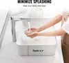 SucceBuy 19" x 14,7" großes, rechteckiges weißes Produktbild-Vorschau 4