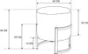 Hocker mit Stauraum SIMORIN - schwarz/silber Produktbild-Vorschau 5