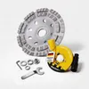 Absaughaube für Winkelschleifer + 125 mm Diamantschleiftopf Produktbild-Vorschau 1