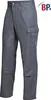 A pair of dark gray cargo pants shown from the front against a white background. Produktbild-Vorschau