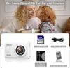 A mother and child are shown in the background, with a product bundle displayed in the foreground. Produktbild-Vorschau