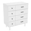 A white dresser with eight drawers. Produktbild-Vorschau