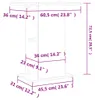 vidaXL Stojan na akvárium Sonoma dub 60,5 x 36 x 72,5 cm Náhľad obrázku produktu 8