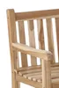 Gartenbank Teak-Holz 120 cm 2 Sitzer JAVA Produktbild-Vorschau 4