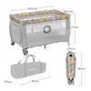 LIONELO Stefi Plus 2-en-1 Lit de voyage et parc jusqu'à 15 Voir les images du produit 12