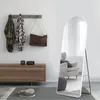 EMKE Standspiegel 160x60cm Ganzkörperspiegel Weiß Aluminium Produktbild-Vorschau 11