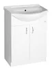 Aqualine SIMPLEX ECO 65 wastafelonderkast met wastafel, Productafbeelding-voorbeeld 5
