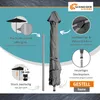 Schneider Sonnenschirm SOLESTA Ø270 cm anthrazit – Produktbild-Vorschau 5