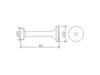 Keuco Elegance badjasophangers, verchroomd - 11616010000 Productafbeelding-voorbeeld 3