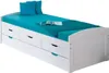 Letto funzionale "Ulli" 190x90cm laccato bianco - Letto Anteprima dell’immagine prodotto 6