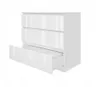 Kommode AVEN 80cm, Schrank 3 Schubladen, Wohnzimmer, Produktbild-Vorschau 2