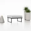 BETTSO Gartenhocker hellgrau – Outdoor Hocker mit Produktbild-Vorschau 2