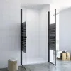 AQUABATOS Doppeltür 90 x 195 cm Nischentür dusche 6 mm ESG Produktbild-Vorschau 3