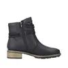 Rieker Damen Stiefelette geraffter Schaft Schlupfoptik Produktbild-Vorschau 6