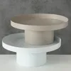 Metalowa taca na stópce SAMONA, Ø 25 cm Podgląd zdjęcia produktu 3