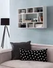 FineBuy Półka ścienna, biała, 75 x 51 x 16 cm, drewniana Podgląd zdjęcia produktu 2