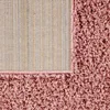 TT Home Moderner Hochflor Teppich Shaggy Einfarbig Dicht Produktbild-Vorschau 4