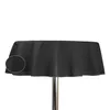 Gartentischdecke 160 cm rund schwarz outdoor wasserfest Produktbild-Vorschau 2