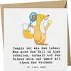 Mr. & Mrs. Panda Grußkarte Tennis Lebensweisheit - Weiß - Produktbild-Vorschau 1