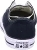 A close-up rear view of a black Converse All Star sneaker. Anteprima dell’immagine prodotto