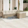 10-tlg. Garten-Sofagarnitur - Gartenmöbel Lounge-Set mit Produktbild-Vorschau 1