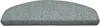 Tapis de sol Carlton demi-rond gris clair 75 Voir les images du produit 4