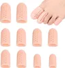 10 Stück Gel Zehenkappen für große Zehen – Atmungsaktive Produktbild-Vorschau 1