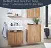 FACKELMANN Waschbeckenunterschrank FINN / Push-to-Open / Produktbild-Vorschau 7