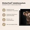 KitchenYeah® Krycí deska na sporák pes - hnědá - na výšku, Náhled obrázku produktu 6