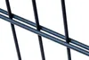 Doppelstabmattenzaun-Set (6/5/6) | 183 cm | Anthrazit | 25 Produktbild-Vorschau 3