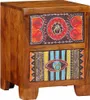 vidaXL Nachttisch 35x35x45 cm Massivholz Akazie Produktbild-Vorschau 8