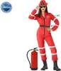 Costume da pompiere Atosa rosso XS-S rosso XS-S Anteprima dell’immagine prodotto 5