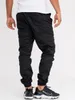 Cargohose Schwarz Jigga Wear Stripe Ripstop Cargo Stoff Produktbild-Vorschau 3