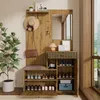Sweiko Garderobenset, Kompaktgarderobe, Flurgarderobe mit Produktbild-Vorschau 5