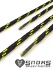 SNORS Sicherheitssenkel rund - SCHWARZ / NEONGELB - 5mm - Produktbild-Vorschau 2