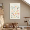 MuchoWow® - Leinwandbilder - Pädagogisch - Alphabet lernen Produktbild-Vorschau 2