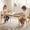 COSTWAY Tavolo da gioco per bambini 6 in 1, tavolo Anteprima dell’immagine prodotto 2