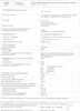 A document with text and tables, likely a product declaration or certification. Voir les images du produit