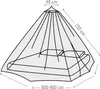 Abbey Camp Moskytiéra Light síť proti hmyzu varianta 30299 Náhled obrázku produktu 4