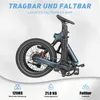 Smart30 faltbares Elektrofahrrad für Erwachsene 250W, 36V Produktbild-Vorschau 3