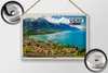 Blechschild Reise Genf Schweiz Genfersee Natur 30x20cm Produktbild-Vorschau 2