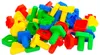 A pile of colorful plastic nuts and bolts toy set. Anteprima dell’immagine prodotto
