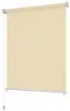 Tenda a rullo esterna 120 x 230 cm bianco crema Anteprima dell’immagine prodotto 5