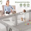 COSTWAY Baby-Laufstall, Spielgitter für Kleinkinder mit Produktbild-Vorschau 2